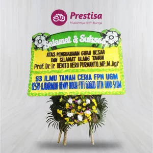 Karangan Bunga Papan Congratulation - Yogyakarta - NEW - 005
