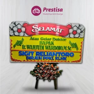 Karangan Bunga Papan Congratulation - Yogyakarta - NEW - 006