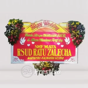 KARANGAN BUNGA PAPAN – WEDDING – BATU – PROMO – 003