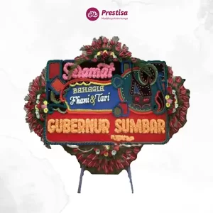 Karangan Bunga Papan Congratulation - Single - Padang - 14