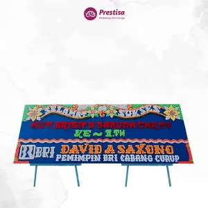 Karangan Bunga Papan Congratulations - Double - Medan - 11