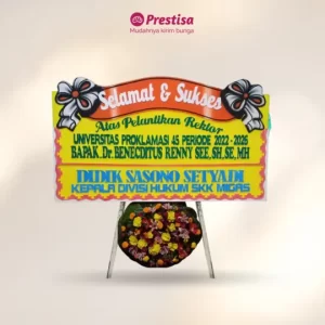 Karangan Bunga Papan Congratulation - Yogyakarta - NEW - 002