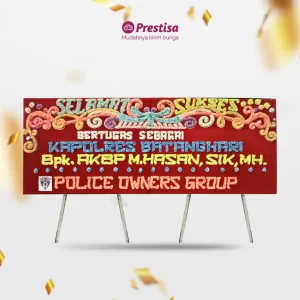 Karangan Bunga Papan Congratulation - Single - Jambi - 07
