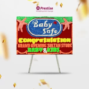 Karangan Bunga Papan Congratulation - Single - Dumai - 12
