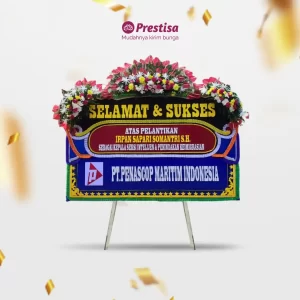 Karangan Bunga Papan Congratulation - Single - Padang - 12