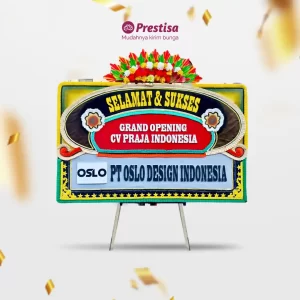 Karangan Bunga Papan Congratulation - Single  - Metro - 02