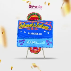 Karangan Bunga Papan Congratulation - Single - Pangkal Pinang - 10