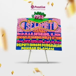 Karangan Bunga Papan Congratulation - Single - Lubuklinggau - 18