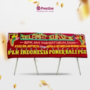 Karangan Bunga Papan Congratulation - Double - Batam - 15