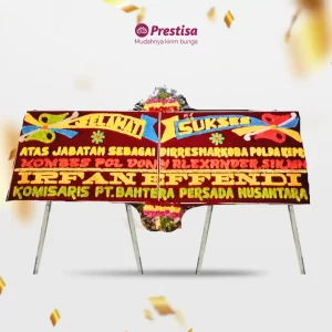 Karangan Bunga Papan Congratulation - Double - Pekan Baru - 23
