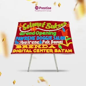 Karangan Bunga Papan Congratulation - Single - Banda Aceh - 02