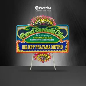 Karangan Bunga Papan Dukacita - Single - Padang - 13