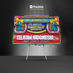 Karangan Bunga Papan Dukacita - Double - Pakal Pinang - Duka Cita - 10