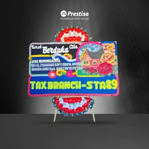 Karangan Bunga Papan Dukacita - Single - Padang - 15