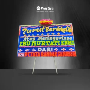 Karangan Bunga Papan Dukacita - Single - Banda Aceh - 21
