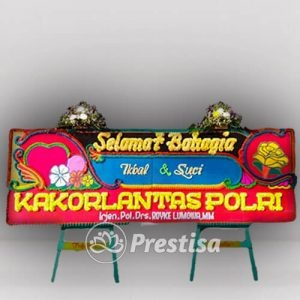 Karangan Bunga Papan Wedding - Double - Padang - 17