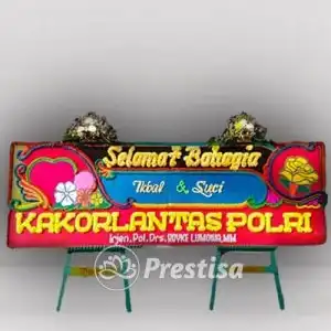 Karangan Bunga Papan Wedding - Double - Padang - 17