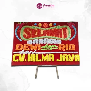 Karangan Bunga Papan Congratulation - Single - Lubuklinggau - 08