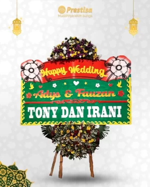 Karangan Bunga Papan Wedding  - Yogyakarta - NEW - 021