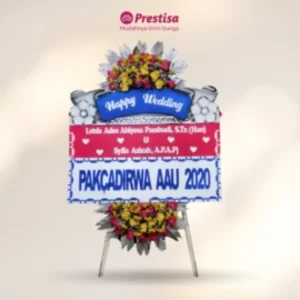 Karangan Bunga Papan Wedding  - Yogyakarta - NEW - 014