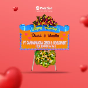Karangan Bunga Papan Wedding  - Yogyakarta - NEW - 016