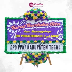 Karangan Bunga Papan Dukacita - Cilacap - PROMO - 004