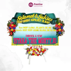 Karangan Bunga Papan Wedding - Cilacap- PROMO - 010
