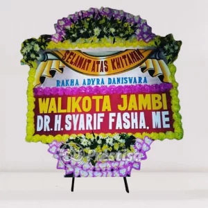 Karangan Bunga Papan Congratulation - Kebumen - PROMO - 001