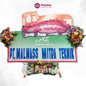 Karangan Bunga Papan Congratulation - Kebumen - PROMO - 007