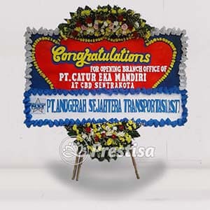 Karangan Bunga Papan Congratulation - Bandung - NEW - 019
