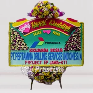 Karangan Bunga Papan Wedding - Magelang - PROMO - 003