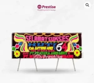 Karangan Bunga Papan Congratulation - Double - Palembang - 16