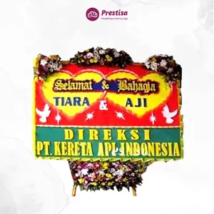 Karangan Bunga Papan Congratulation - Single - Palembang - 03