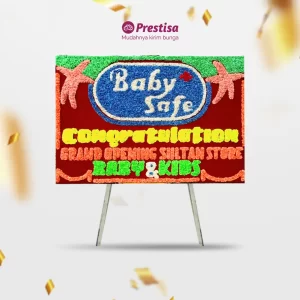 Karangan Bunga Papan Congratulation - Single - Palembang - 07