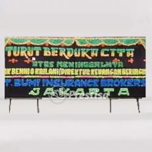 Karangan Bunga Papan Dukacita - Double - Lubuklinggau - 14