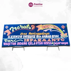 Karangan Bunga Papan Dukacita - Double - Palembang - Duka Cita - 18