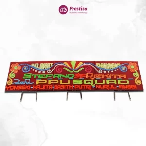 Karangan Bunga Papan Wedding - Double - Metro - 03