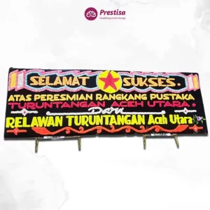 Karangan Bunga Papan Congratulation - Double - Banda Aceh - 11