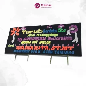 Karangan Bunga Papan Dukacita - Double - Lubuklinggau - 12