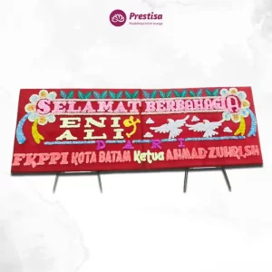 Karangan Bunga Papan Wedding - Double - Batam - 13