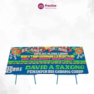 Karangan Bunga Papan Congratulation - Double - Bengkulu - 07