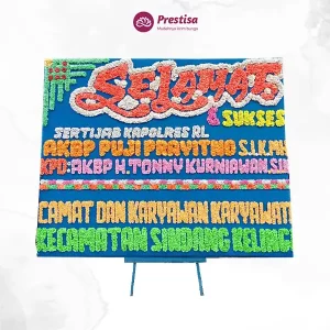 Karangan Bunga Papan Congratulation - Single - Bengkulu - 08