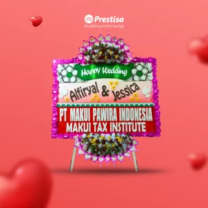 KARANGAN BUNGA PAPAN – WEDDING – SURAKARTA – PROMO - 001