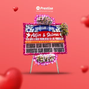 KARANGAN BUNGA PAPAN – WEDDING – SURAKARTA – PROMO - 002