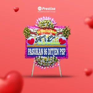 KARANGAN BUNGA PAPAN – WEDDING – SURAKARTA – PROMO - 003