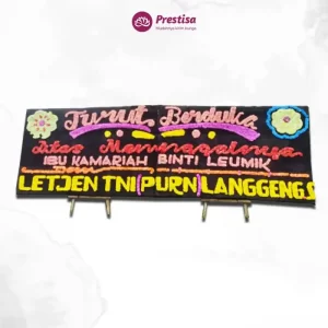 Karangan Bunga Papan Dukacita - Double - Lubuklinggau - 10