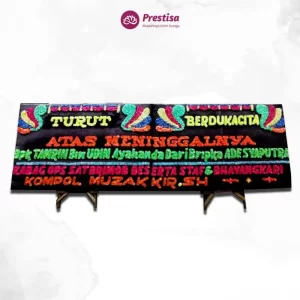 Karangan Bunga Papan Dukacita - Double - Lubuklinggau - 11
