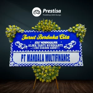 Karangan Bunga Papan Duka Cita- Garut - PROMO - 004