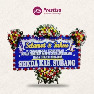 Karangan Bunga Papan Congratulation - Subang - PROMO - 009