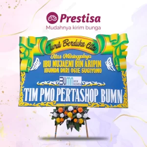 Karangan Bunga Papan Dukacita - Lamongan - Promo - 004